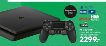 Bilka Ps4 500gb tilbud