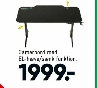 Bilka Fourze Gamerborde med musemåtte tilbud