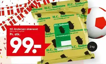 Bilka HC Andersen skæreost tilbud