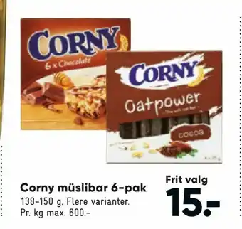 Corny müslibar 6-pak