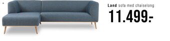 Land Sofa med Chaiselong