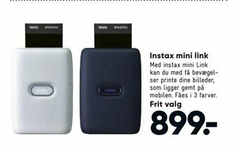 Bilka Instax mini link tilbud
