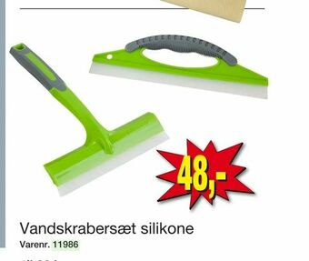 Harald Nyborg Vandskrabersæt silikone tilbud