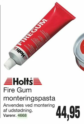 Harald Nyborg Fire Gum monteringspasta tilbud