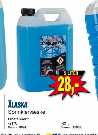 Harald Nyborg Sprinklervæske tilbud