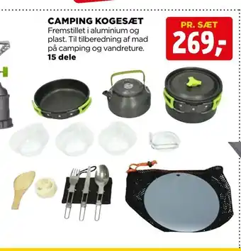 Camping kogesæt