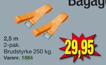 Harald Nyborg Bagageremme i mange størrelser tilbud
