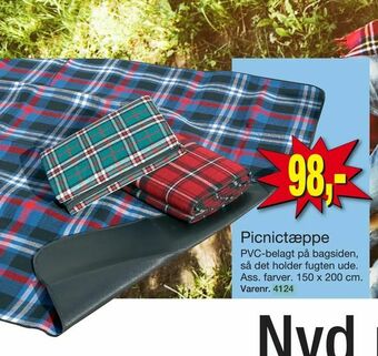 Harald Nyborg Picnictæppe tilbud