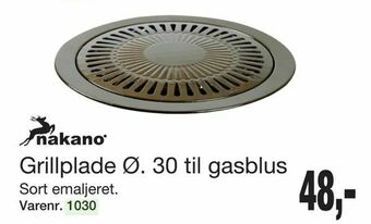 Harald Nyborg Grillplade Ø. 30 til gasblus tilbud