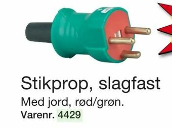 Harald Nyborg Stikprop, slagfast tilbud