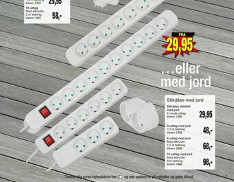 Harald Nyborg Stikdåse med jord tilbud