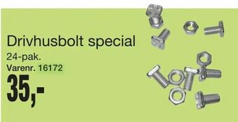 Harald Nyborg Drivhusbolt special tilbud