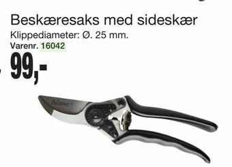 Harald Nyborg Beskæresaks med sideskær tilbud
