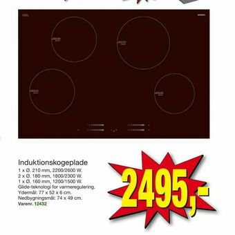 Harald Nyborg Induktionskogeplade tilbud