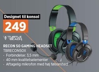 Power Recon 50 gaming headset tilbud