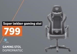 Power Gaming stol tilbud