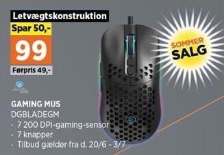 Power Gaming mus tilbud