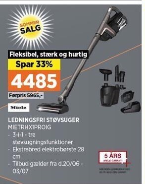 Power Ledningsfri støvsuger tilbud