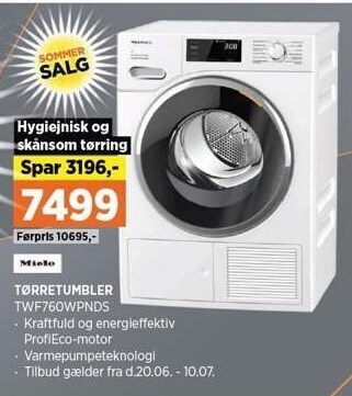 Power Tørretumbler tilbud