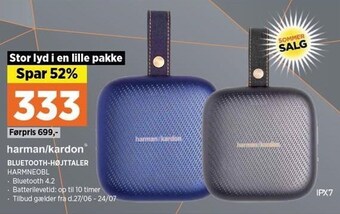 Bluetooth-højtaler
