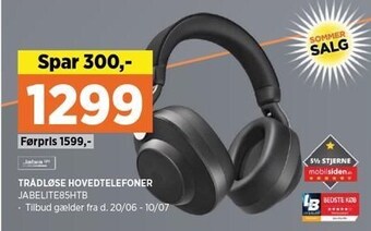 Power Trådløse hovedtelefoner tilbud