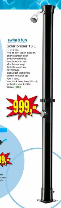 Harald Nyborg Solar bruser 16 L tilbud