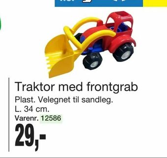 Harald Nyborg Traktor med frontgrab tilbud