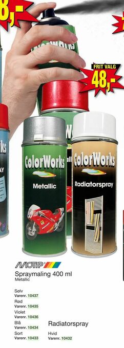 Harald Nyborg Spraymaling 400 ml tilbud