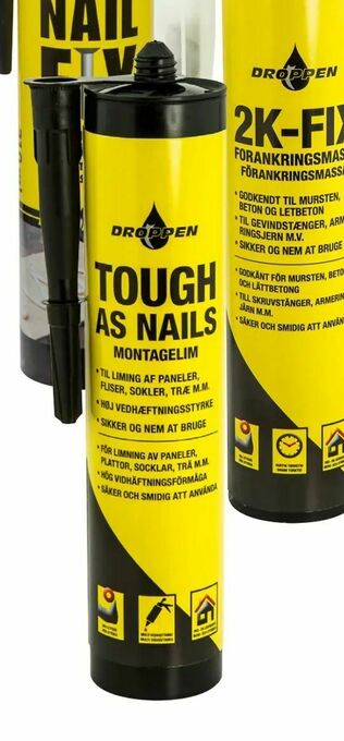 Harald Nyborg Tough as Nails montagelim 300 ml tilbud