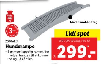 Lidl Zoofari rampe tilbud