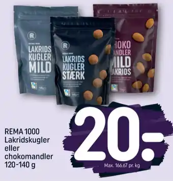 REMA 1000 Rema 1000 lakridskugler mild tilbud