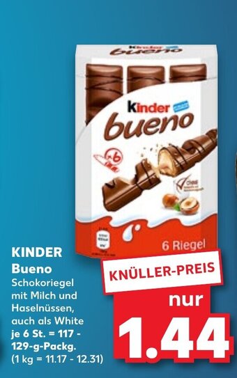 Kaufland KINDER bueno tilbud