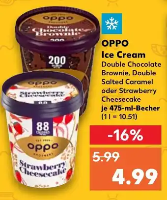 Kaufland OPPO ice cream tilbud