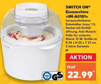 Kaufland SWITCH ON eismaschine IM-A0101 tilbud