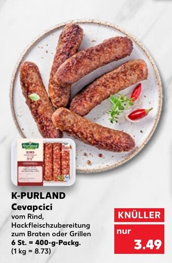 Kaufland K-PURLAND cevapcici tilbud
