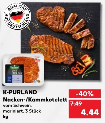 Kaufland K-PURLAND nacken-/kammkotelett tilbud