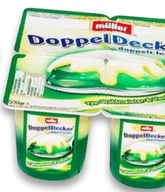 Kaufland DE MÜLLER doppel-decker oder wackelpudding tilbud