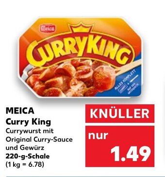 Kaufland MEICA curry king tilbud