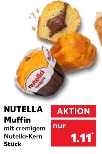Kaufland DE NUTELLA muffin tilbud