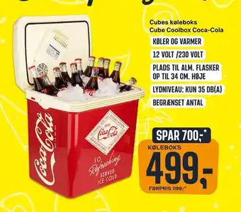Cubes køleboks Cube Coolbox Coca-Cola