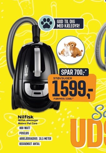 Skousen Nilfisk støvsuger tilbud
