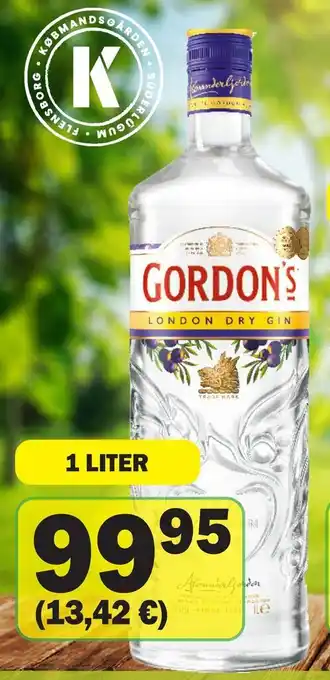 Købmandsgården Gordon's Gin tilbud
