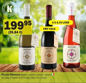 Købmandsgården Piccini Memoro tilbud