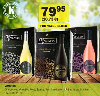 Købmandsgården Verosso tilbud