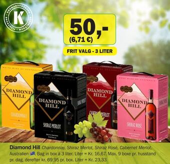 Købmandsgården Diamond Hill tilbud