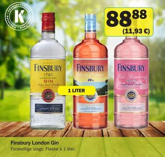 Finsbury London Gin