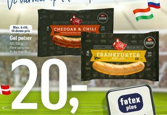 Føtex Gøl pølser tilbud