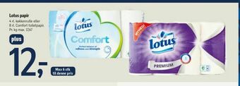 Føtex Lotus papir tilbud