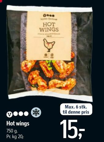 Føtex Hot wings tilbud