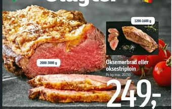 Føtex Oksemørbrad eller oksestriploin tilbud